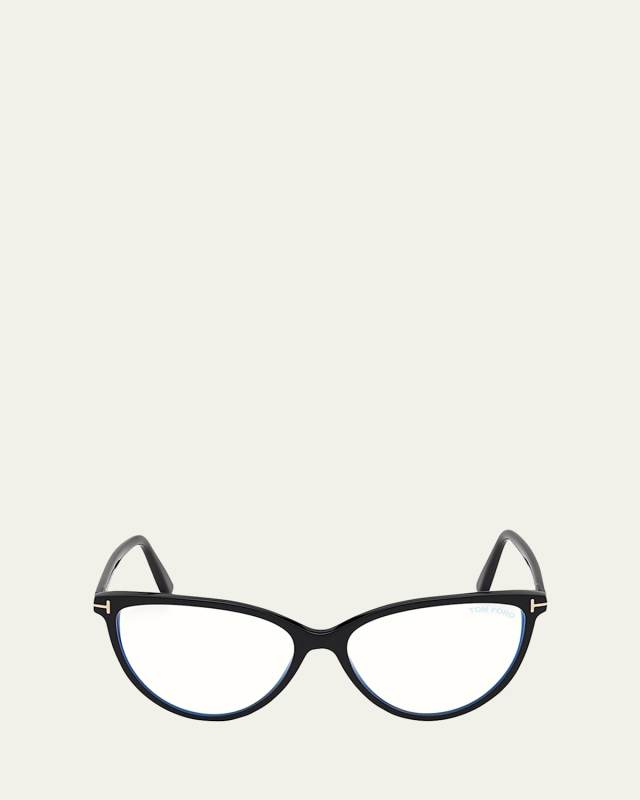 Blue Light Blocking Round Acetate Optical Glasses